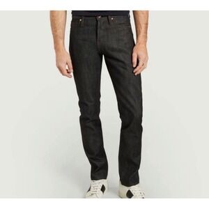 The Unbranded Brand UB101 Skinny Fit 14.5oz Raw Indigo Selvedge Denim Mens 28x31